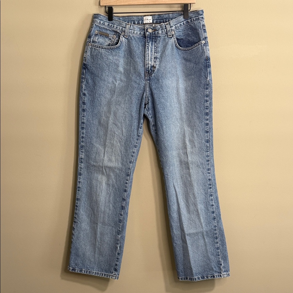 Calvin Klein Jeans Light Blue Boot cut in Sandblast